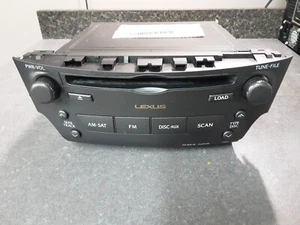 2006 2007 2008 Lexus IS250 IS350 6 Disc CD Player Radio 86120-53320-2 OEM P1801 - Picture 1 of 10