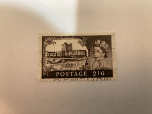 Used 1955 -1958 Castles Great Britain Stamp #278 - Foto 1 di 1