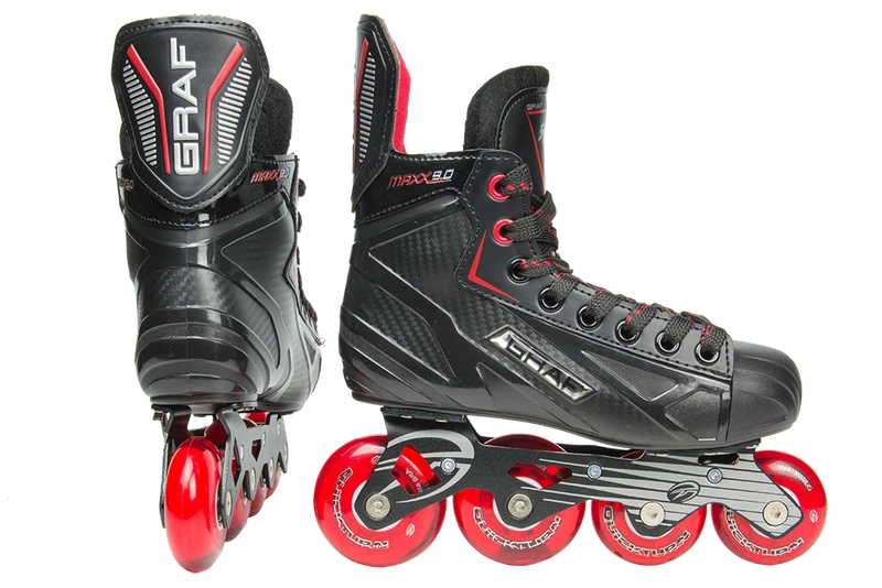 SIEHE ARTIKELBESCHREIBUNG Graf Max 9 Hockey Inliner Junior