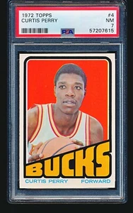 1972 Topps CURTIS PERRY #4 PSA 7 - Picture 1 of 2