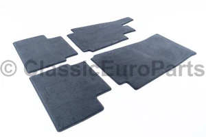 Black antracite velour floor carpet mat set for BMW E21 316 320 323i Original - Bild 1 von 9