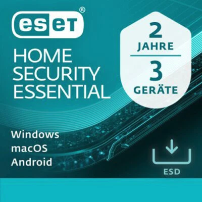 ESET Home Security Essential 2025 3 Geräte 2 Jahre Sofort per Email - Bild 1 von 3
