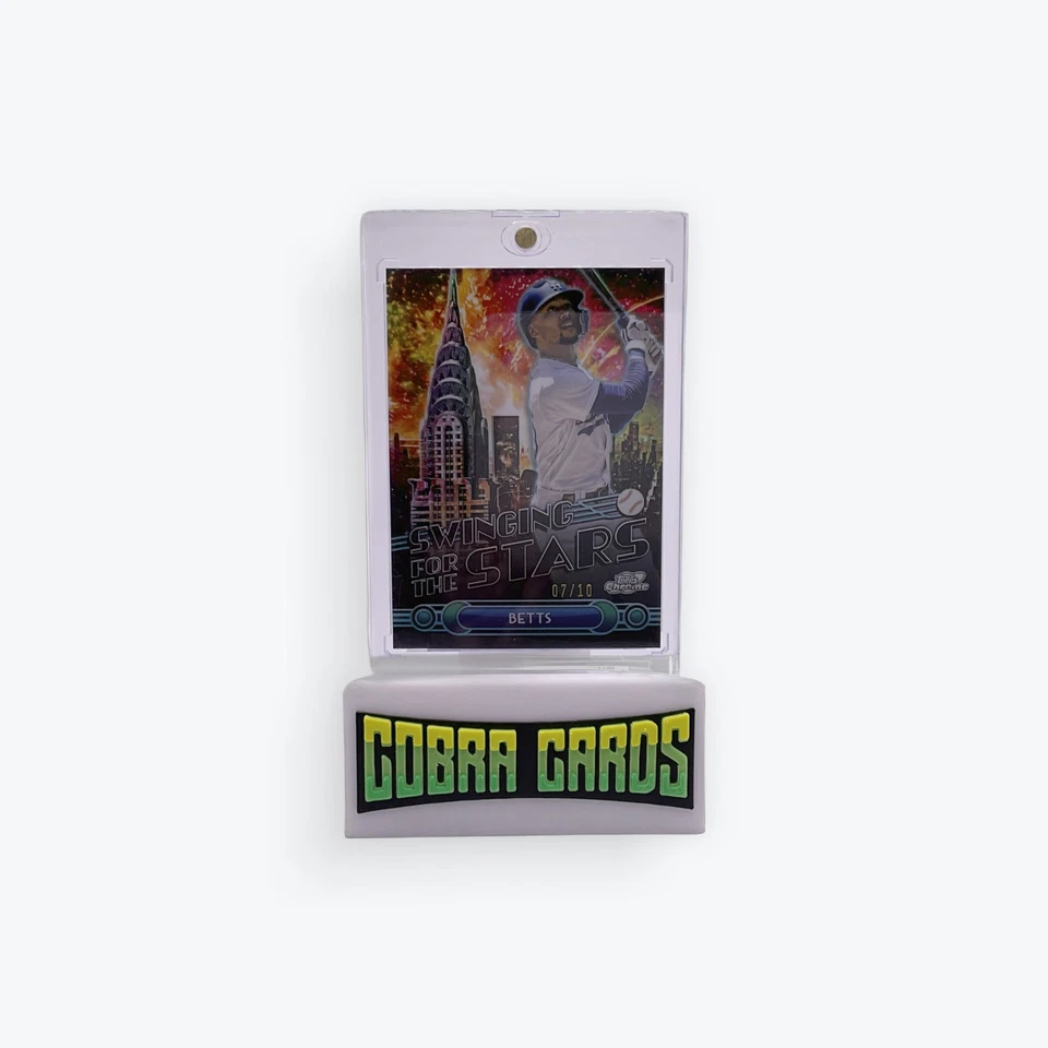 2024 Topps Chrome #STS-10 Mookie Betts Swinging for the Stars #07/10 - Image 1 of 2