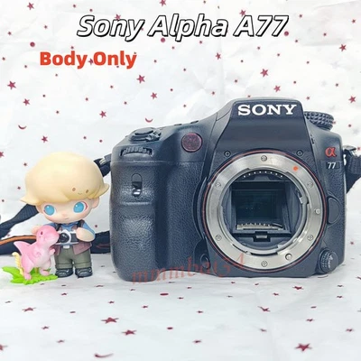 Sony Alpha A77 24.3MP Digital SLR Camera Body Only -English - Image 1 of 4