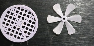 Für Piko Kondenstender Ventilator Nachbildung - Bild 1 von 3