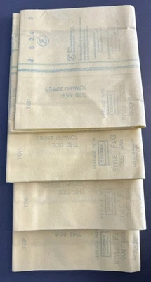 GENUINE EUREKA DISPOSABLE DUST BAGS-STYLE F & G-UPRIGHT VACUUM CLEANER - 4 Pack - Image 1 of 2