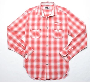 Hause of Howe The Stockyard Long Sleeve Woven Shirt (M) Tandori - Picture 1 of 1