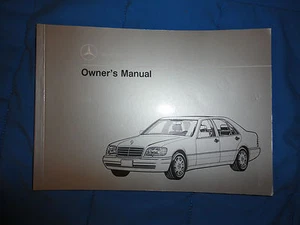 1994 MERCEDES S 320/S 420/ S 500 OWNERS MANUAL NEW OLD STOCK - Bild 1 von 1