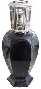 VINTAGE BLACK ONYX ATHENA PARIS FRANCE OIL FRAGRANCE DIFFUSER LAMPE BERGER - Picture 1 of 15