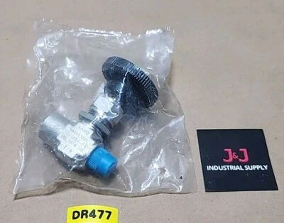 * В заводской упаковке * Swagelok SS-1KM4-F4 регулируемый игольчатый клапан 5000 фунтов на кв. дюйм + гарантия! - Изображение 1 из 4