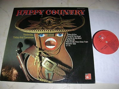 HAPPY COUNTRY Hier, Aujourd'Hui Et Demain O'BRIEN DOCKER BASF 70s LP - Photo 1/2