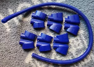 VW Golf MK4 MK5 R32 R36 TT Ignition Coil Pack Blue Cable Covers Genuine New OEM - Picture 1 of 1