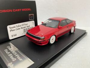 1:43 hpi racing 8164 TOYOTA CELICA GT-FOUR PLAIN COLOR RED scale model car