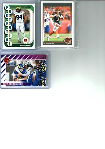 2024 Score Football Cincinnati Bengals Team Set 16 Base Cards + 2 Bonus Cards + - Picture 1 of 3