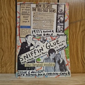 Sniffin' Glue, The Bible by Michael Dempsey 1978 UK Punk Fanzine Collection - Imagen 1 de 24