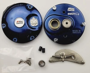 Abu Garcia Ambassadeur 6601C4 Reel Parts - Plate Cover Set, Screws, Clicker - Picture 1 of 8
