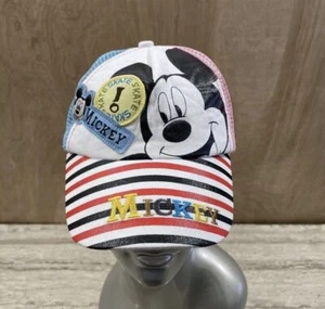 Disney Mickey Mouse Boys Trucker Hat Snapback Cap Multicolor - Picture 1 of 8