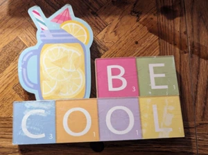 Be Cool Lemonade Shelf Decor - Picture 1 of 1