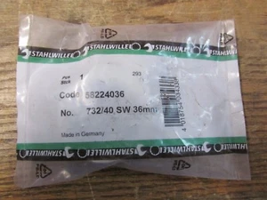 NEW NOS Stahlwille 58224036 732/40 36mm Ring Insert Tool - Picture 1 of 4