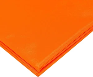 Canvas Waterproof Fabric 6OZ 58 Inches Wide by the Yard (Orange,1 Yard) - Picture 1 of 4