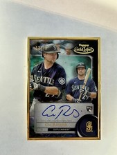 2022 Topps Gold Label Cal Raleigh Framed Rookie Autograph /75 Auto SP RC #FA-CR