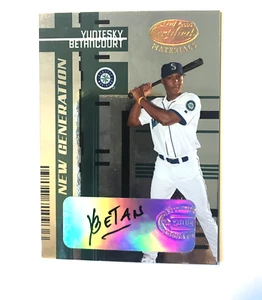YUNIESKY BETANCOURT 2005 Leaf Certified Materials Auto Rookie #250 SN 019/499 - Picture 1 of 4