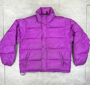 vintage north face puffer jacket womens M purple 80s 90s Gorpcore Winterwear - Picture 1 of 20