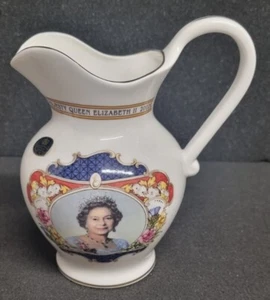 Aynsley HM Queen Elizabeth 11 Golden Jubilee 1952-2002 Bone China Jug - Picture 1 of 7