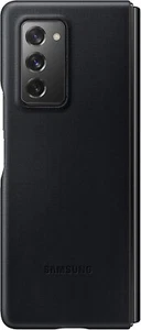 Samsung Galaxy Z faltbar 2 Etui Leder Rückenverteidigung tropfengeprüft schwarz schmale Abdeckung 🙂 - Bild 1 von 6
