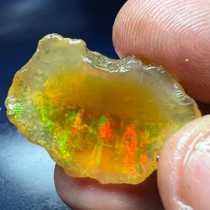 37 Carat Ethiopian opal cabochon, Top opal rough, Opal Raw, opal Gemstone - Picture 1 of 6