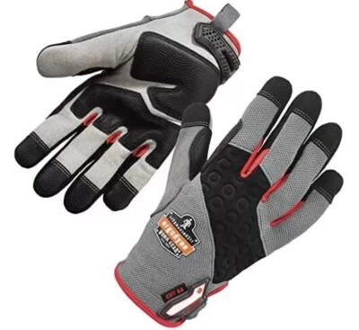 ERGODYNE ProFlex 710CR Cut Resistant WORK GLOVES Level 4 MENS SZ M Gray NWT - Image 1 of 4