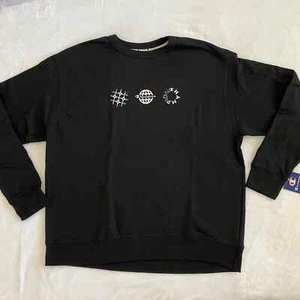 Neu mit Etikett | Champion | Herren Powerblend Sweatshirt mit Rundhalsausschnitt | Schwarz | Größe: XL - Bild 1 von 10