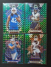 2023 Mosaic Green Prizms Cards: Pick Your Player and Complete Your Set!