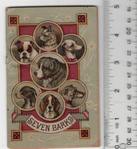 Seven Barks Patent Medicine Booklet Victorian Trade Card 3"x5" VTC-XJ110 - Picture 1 of 11
