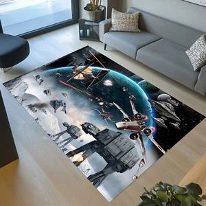 Starwars Rug, Star Wars Rug, Kids Room Rug, Area Rug,Boy Room Rug,Fan Rug,3D Rug - Picture 1 of 11