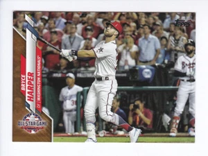 Topps Update Series 2020 #U-279 Bryce Harper/2020 Gold Parallel 2018 All-Star - Imagen 1 de 3