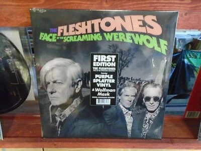 FLESHTONES Face of The Screaming LP NEW PURPLE splatter vinyl [RSD Garage Rock] - Image 1 of 3