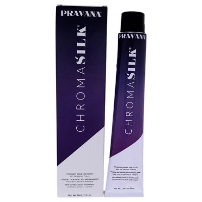 Color de cabello Pravana ChromaSilk crema - 7,11 rubio ceniza intenso para unisex - 3 oz Foto 1 de 4