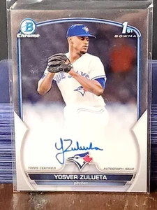 2023 Bowman Chrome - Prospect Autographs Yosver Zulueta #CPA-YZ (AU, RC) - Bild 1 von 2