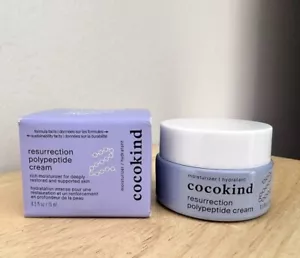 Cocokind Resurrection Polypeptide Cream - Travel/Mini Size 0.5oz 15mL New In Box - Picture 1 of 4