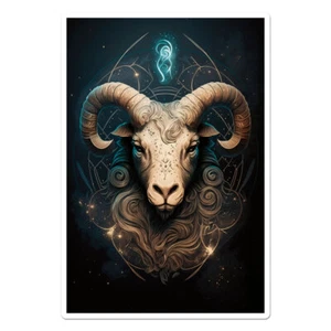 Aries Zodiac Sign Vinyl Decal Sticker - ebn11626 - Picture 1 of 1