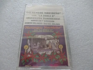NOS, STILL SEALED LATIN AUDIO CASSETTE,MERENGUE NAVIDENO CON " LA DOBLE"D" - Picture 1 of 2