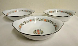 Set of 3 Soup/Cereal Bowls Noritake Sedgwick Japan 2023 Lugged 6 1/2" Vintage - Picture 1 of 7
