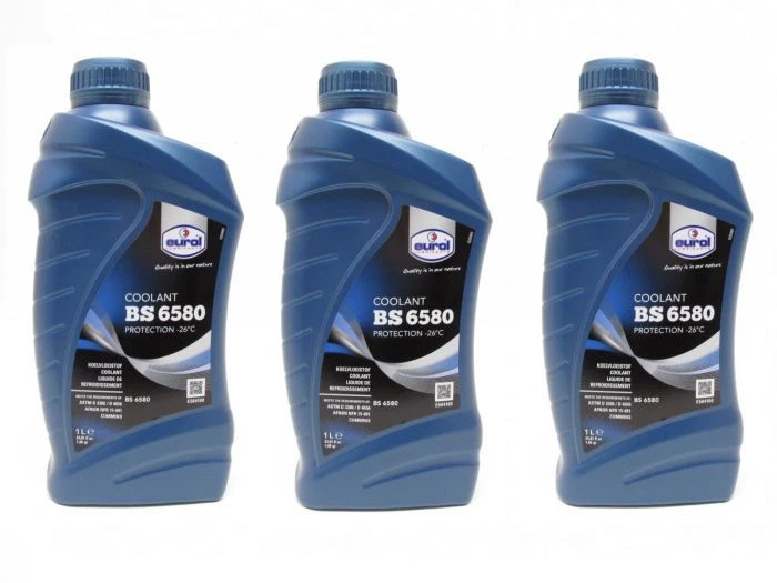 3x 1 Liter Kühlflüssigkeit Kühlmittel Kühler Frostschutz Blau für Motorrad - Bild 1 von 1