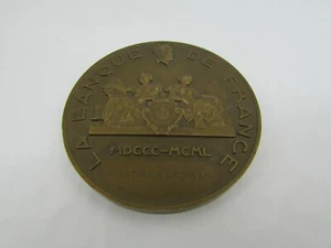 Bronzemedaille Dumarest la banque de france französische Medaille - Bild 1 von 4
