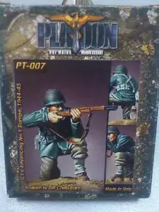 PEGASO MODELS - PLATOON PT-007 G.I.s ADVANCING No. 1 EUROPE 1944-45 - RESIN - Foto 1 di 1