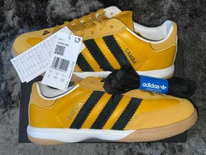 Adidas Samba MN Millennium Hombre Entrenadores Amarillo/Negro - 7.5 UK *TOTALMENTE NUEVO*! - Imagen 1 de 5