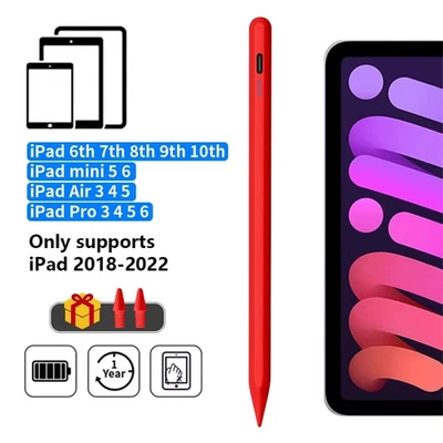 Lápiz óptico para iPad 2018-2025, Apple Pencil para iPad 11ª A16/10/9/8/7/6 Gen Foto 1 de 4
