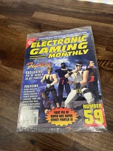 Virtua Fighter Electronic Gaming Monthly: June 1994 Vol 7 Issue 6 No 59 Shrink - Picture 1 of 9