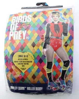 Disfraz Harley Quinn Roller Derby 8 piezas adulto, aves rapaces TALLA: grande 10-12 Foto 1 de 4